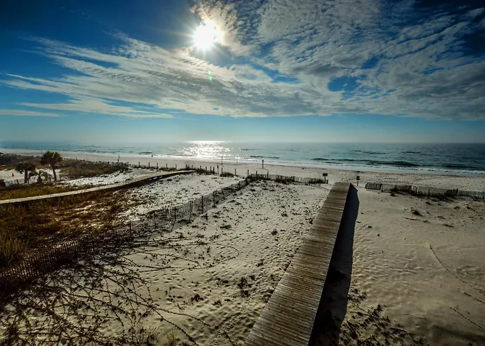 The Beach Is Only Steps Away