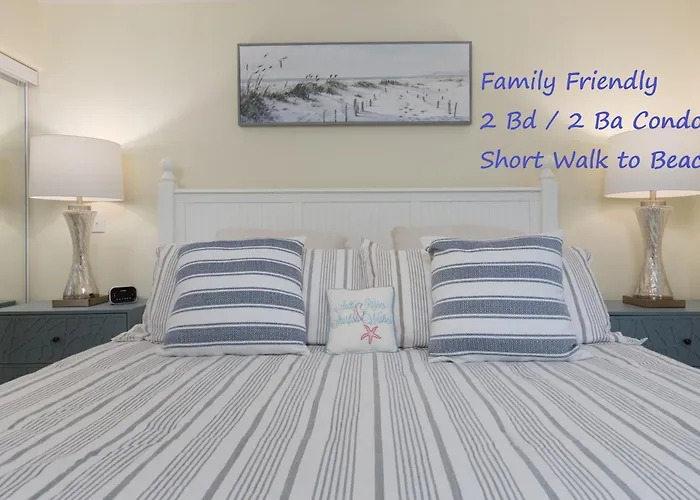 2Bd 2Ba 1St Floor Condo Walk To Beach
