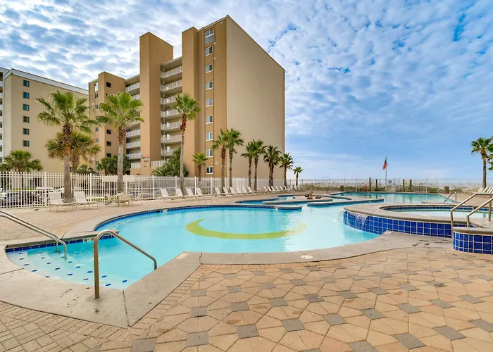Pool/Beach-View Gulf Shores Condo: Family Friendly