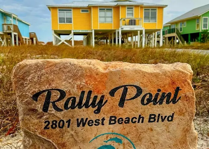 Rally Point - 5 Bedroom - Sleeps 18 - Gulf Front - West Beach - Prickett Properties