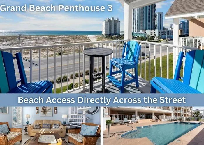 Grand Beach Penthouse 3 By Youngs Suncoast