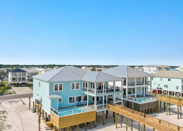 New Aqua Vista By Gsvr - Beachfront Home With Pool, Theater & Game Room - Free Activities And Golf
