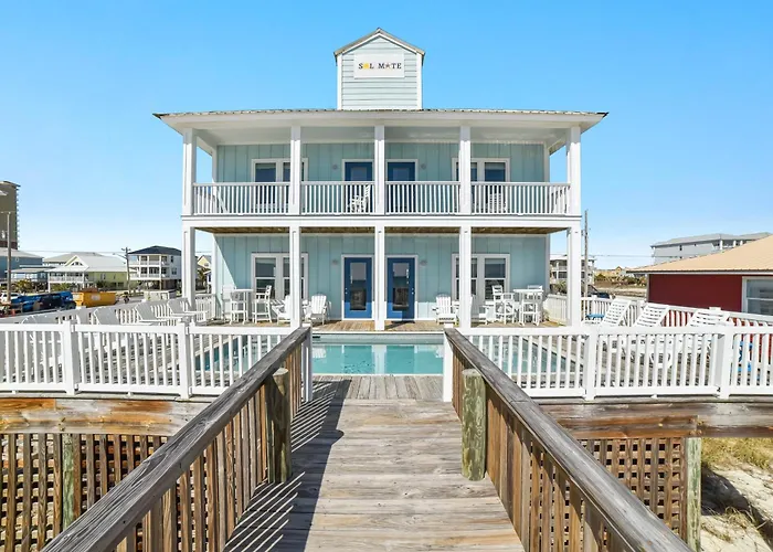 Sol Mate By Gsvr - Spacious Beachfront Retreat With Private Pool - Free Activities And Golf