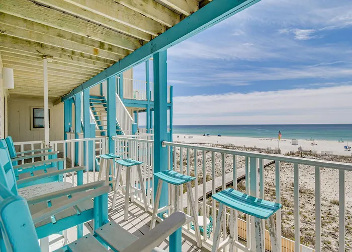 Oceanfront Gulf Shores Condo ~ 2 Mi To The Hangout