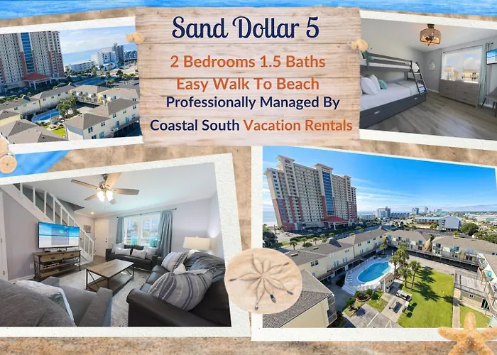 Sand Dollar 5 Your Bright & Breezy East Beach Getaway! Free Daily Activities!