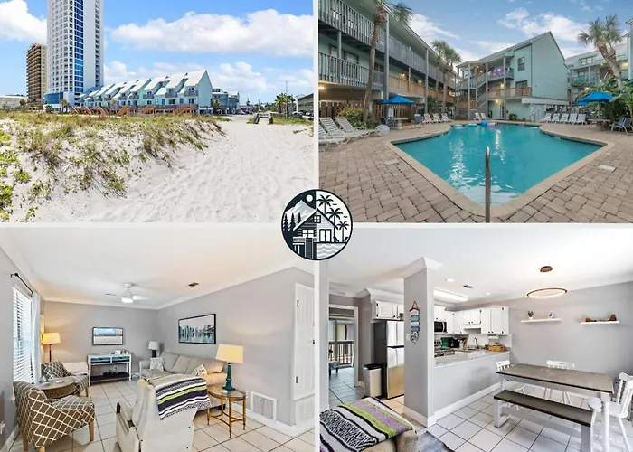 2-Bedroom Condo On Gulf Shores Beach W/Pool