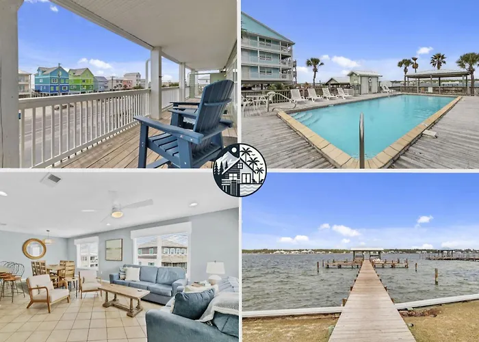 3Br Condo Gulf Views With Pool, Boat Launch And Dock
