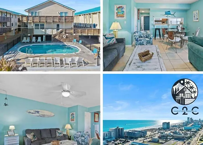 Spacious 2Br Condo With Pool Across From The Beach