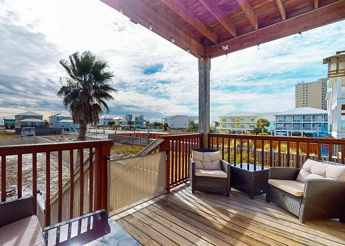 Water-View Home With Balconies Central Ac & Private Washer Dryer