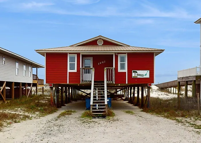 Dog-Friendly Beachfront Home W Gulf Views Spacious Deck Wifi Ac W&D