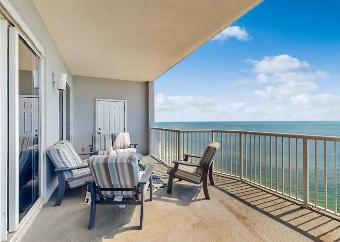 Penthouse-Level Waterfront Condo With Epic Gulf-View Balcony Pools & Gym