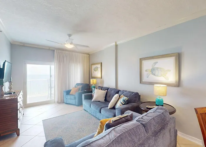 Beach-Front Condo With Pool Hot Tub Sauna Washer Dryer & Grill