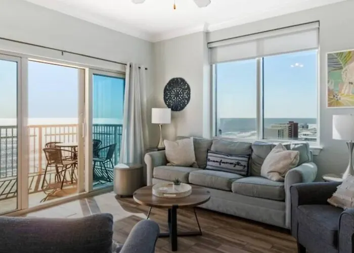 Gorgeous Gulf View Condo With Indoor Outdoor Pools Hot Tubs Gym & Balconies