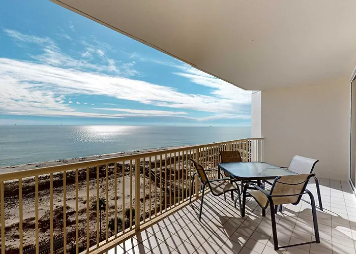 Gulf-Front 10Th-Floor Condo With Beach Views Sauna Gym Volleyball Pools Ac
