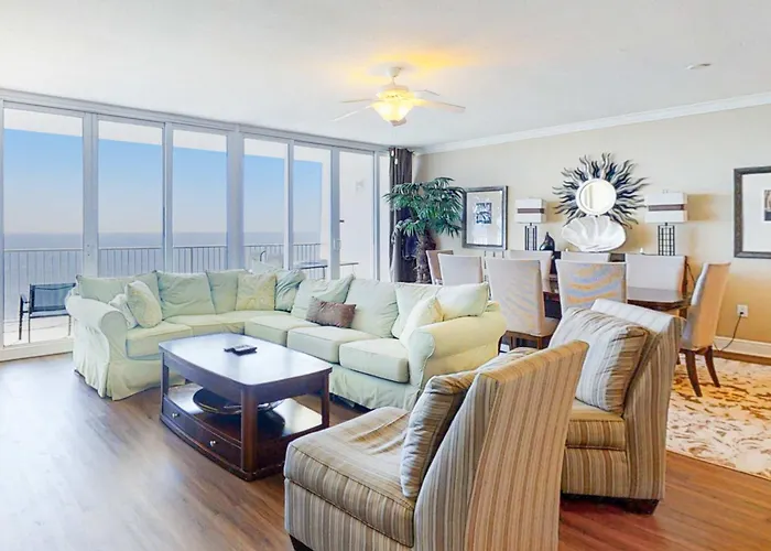 Gulf-Front Penthouse With Pool Sauna Washer Dryer & Central Ac