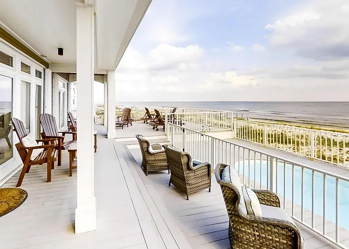 Large And Beautiful Beachfront Home With Private Pool Central Ac