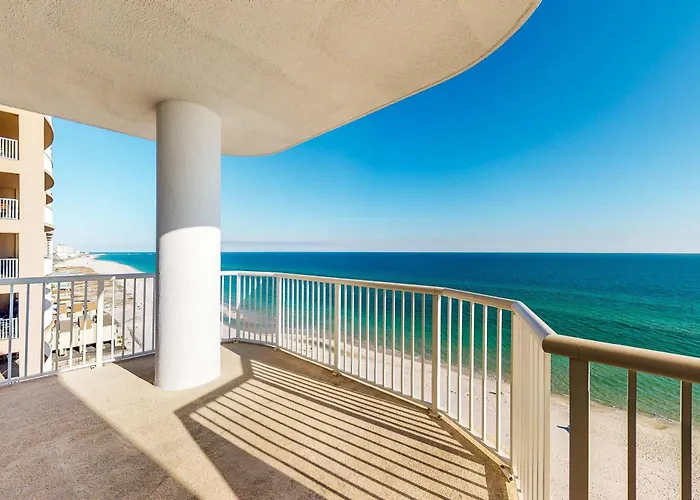 Gulf-Front 12Th-Floor Condo W Great View Balcony Ac & Shared Pools Hot Tubs