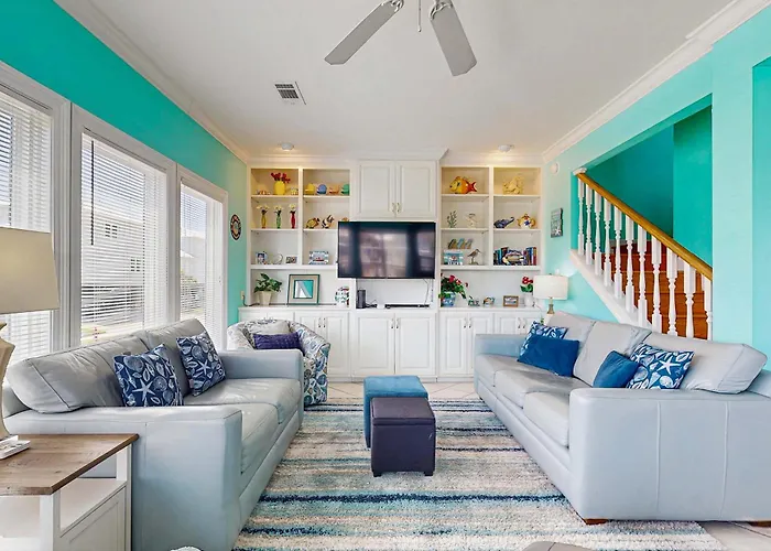 Bright Home With Decks Wifi Ac Laundry & Shared Pool Dock - Walk To The Beach