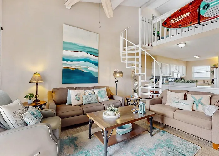Waterfront Condo With Shared Outdoor Pool Furnished Balcony & Beach Access