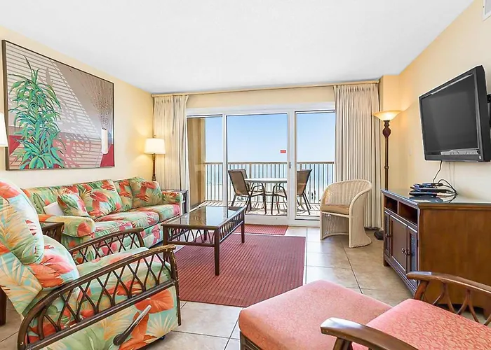 12Th-Floor Beachfront Condo With Private Balcony Ac Hot Tub Pool Sauna