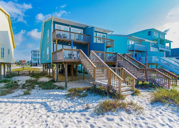Beachfront Home With Private Balcony 2 Beachside Decks Central Ac And Wifi