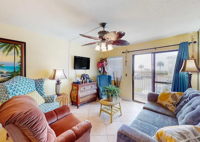 Oceanfront Condo At Plantation East - Shared Pools Hot Tubs Tennis Ac & Wifi