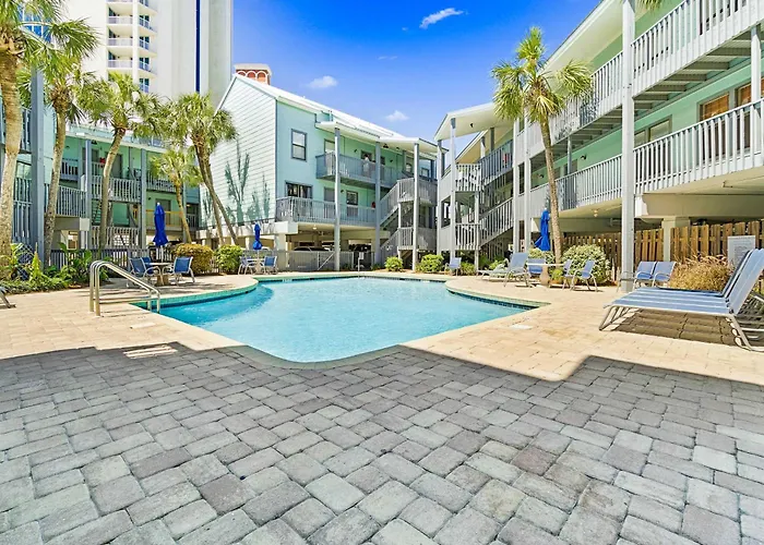 First-Floor Condo With On-Site Pool, Beach Access, & Balcony