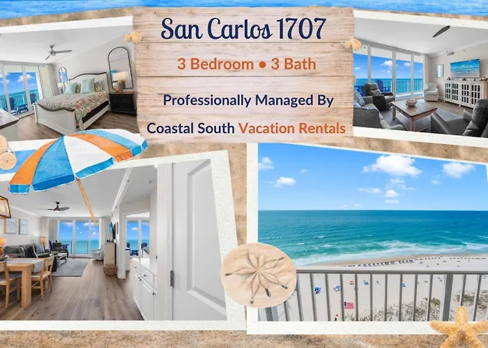 Updated 3 Bed 3 Bath On 17Th Floor - Walk To Hangout - Free Daily Activities!
