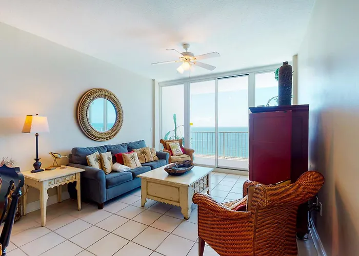 Gulf-Front Condo W Shared Pools Hot Tubs Sauna & Beach Access