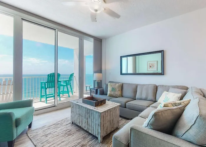 Open Bright Condo W Breathtaking Gulf-Front View & Shared Pools & Hot Tubs