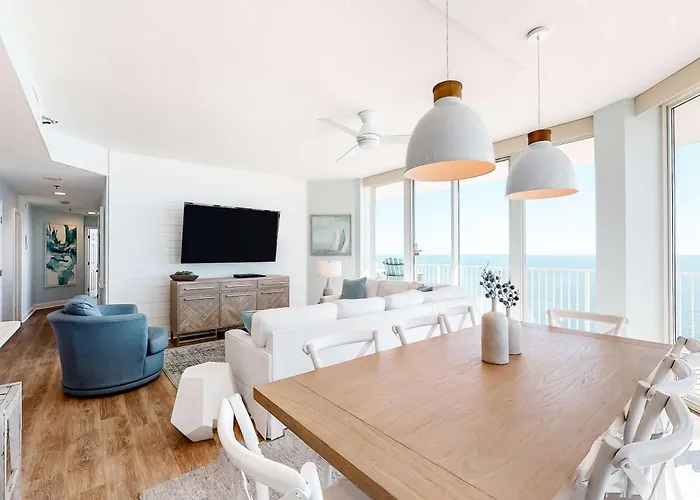 Gulf-Front Corner Condo W Amazing Views Huge Deck & Shared Pools Hot Tubs