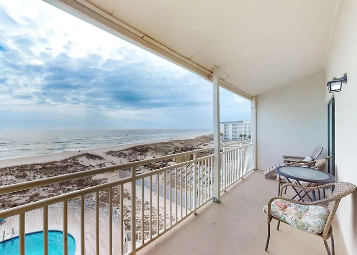 Two-Story Gulf-Front Condo With A Pool Wifi Washer Dryer & Central Ac