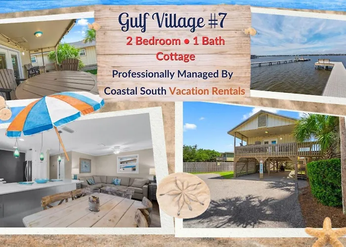 Gulf Village 2 Bedroom Cottage - 2 Pools - Summer Getaway- Free Daily Activities