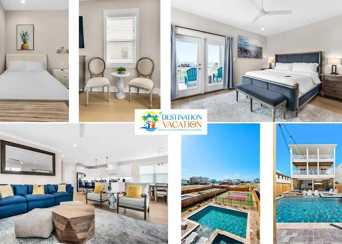 Beachside Escape W Pool, Views & Pickleball Fun