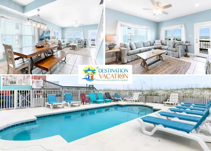 Luxury Beachfront Retreat 5Br, Pool, Sleeps 12