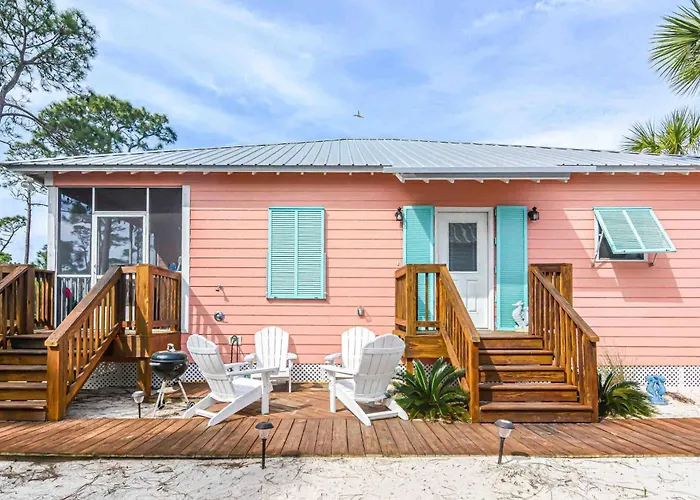 Charming Gulf Shores Cottage Beach Paradise For 10 Guests