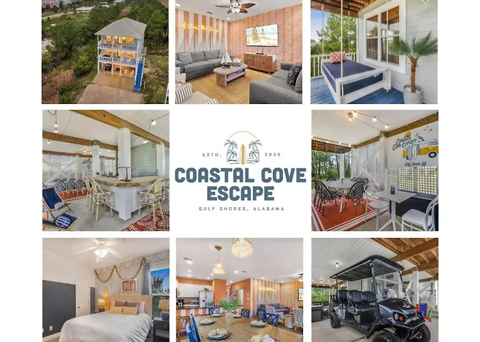Coastal Cove Escape Beach, Pool & Golf Cart