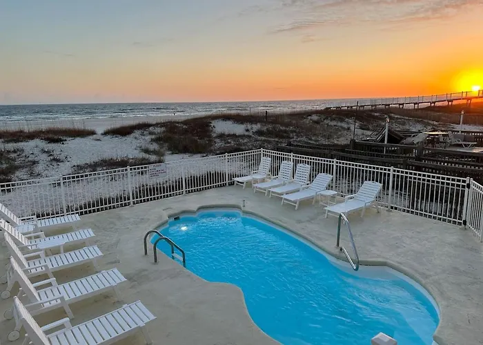 Beachfront Duplex Heated Pool Sleeps 27