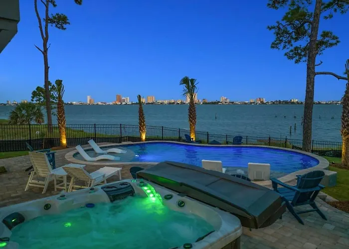 Lux Home, Heatd Pool*, Hottub, Firepit, Pier,Fence